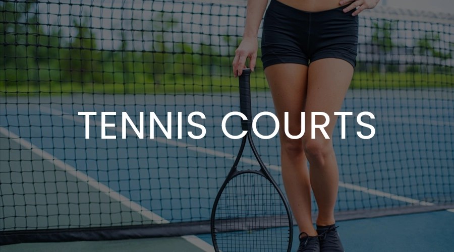 Tennis Courts at Poseidonia Cana Bay